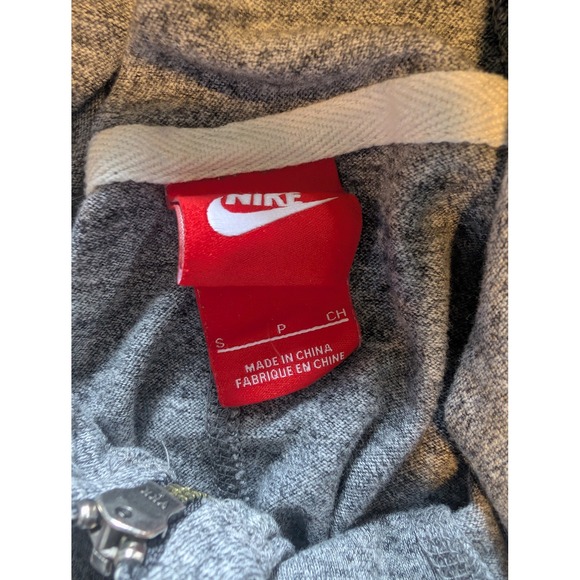 Nike Heather Gray Womens full zip lightweight hoodie size Small - Picture 5 of 5